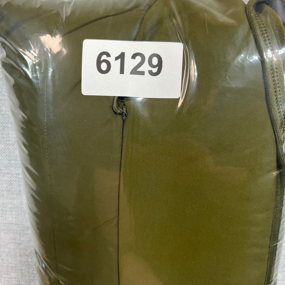 Lululemon Down For It All Hooded Quilted Down Puffer Jacket Men Large Green - Picture 14 of 14